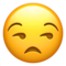 وجه غير مستمتع