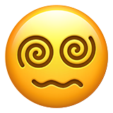 Rosto Com Olhos Em Espiral