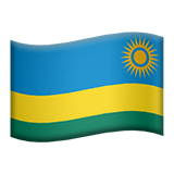 Bandeira: Ruanda