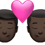 Beijo: Homem, Homem, Tom de Pele Escuro