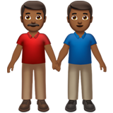 Dois Homens De Mãos Dadas: Tom de Pele Médio-Escuro