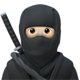 Ninja: Tom de Pele Claro