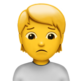 Людина хмуриться