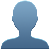 Силует людини для Apple iOS 18.4