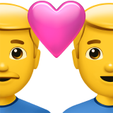 Закохана пара: чоловік чоловік для Apple iOS 18.4