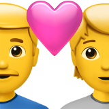 Пара з серцем: чоловік, особистість для Apple iOS 18.4