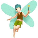 Мужчина-фея: очень светлый тон кожи для Apple iOS 18.4