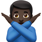 Мужчина против: очень темный тон кожи для Apple iOS 18.4