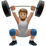 Важкоатлет: середній тон шкіри для Apple iOS 18.4