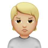 Ображена людина: світлий тон шкіри для Apple iOS 18.4