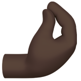 Щіпка: дуже темний тон шкіри для Apple iOS 18.4