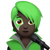 Співак: дуже темний тон шкіри для Apple iOS 18.4