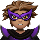 Суперлиходій: середній тон шкіри для Apple iOS 18.4