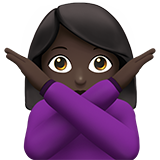 Жінка проти: дуже темний тон шкіри для Apple iOS 18.4