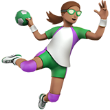 Гандболістка: середній тон шкіри для Apple iOS 18.4