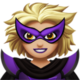 Жінка-суперлиходій: світлий тон шкіри для Apple iOS 18.4