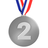 2nd Place Medal for Apple iOS 26.4
