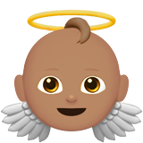 Bebê Anjo: Pele Morena para Apple iOS 26.4