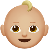 Bebê: Pele Morena Clara para Apple iOS 26.4