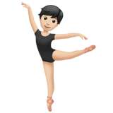 Bale Dansçısı: Açık Cilt Tonu için Apple iOS 26.4