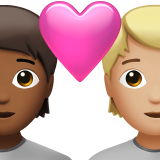 Casal Apaixonado: Pessoa, Pessoa, Pele Morena Escura, Pele Morena Clara para Apple iOS 26.4