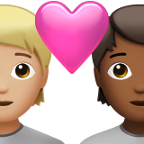 Casal Apaixonado: Pessoa, Pessoa, Pele Morena Clara, Pele Morena Escura para Apple iOS 26.4