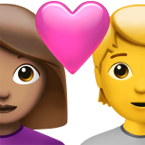<p>Par Med Hjärta: Kvinna, Person, Medium Hudton, Ingen Hudton</p> för Apple iOS 26.4