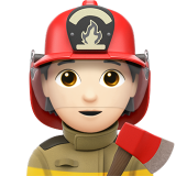 Pompier: Peau Claire pour Apple iOS 26.4