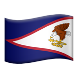 Vlag: Amerikaans-Samoa voor Apple iOS 26.4