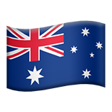 Flag: Australia for Apple iOS 26.4