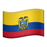 Flag: Ecuador for Apple iOS 26.4