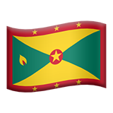 Vlag: Grenada voor Apple iOS 26.4