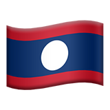 Flag: Laos for Apple iOS 26.4