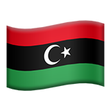 Flag: Libya for Apple iOS 26.4