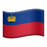 Bandeira: Liechtenstein para Apple iOS 26.4