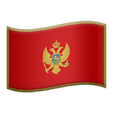 Bandeira: Montenegro para Apple iOS 26.4