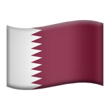 Flag: Qatar for Apple iOS 26.4
