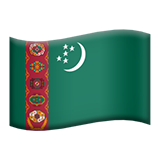 Vlag: Turkmenistan voor Apple iOS 26.4