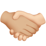 Poignée De Main: Peau Moyennement Claire, Peau Claire pour Apple iOS 26.4