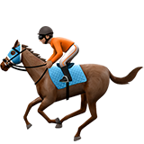 Course Hippique: Peau Légèrement Mate pour Apple iOS 26.4