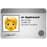 Tarjeta De Identificación para Apple iOS 26.4