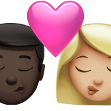 Ciuman - Pria: Warna Kulit Gelap, Wanita: Warna Kulit Sedang-Terang untuk Apple iOS 26.4