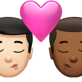 Kys: mand, mand, lys teint og medium til mørk teint for Apple iOS 26.4