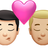 Bisou: Homme, Homme, Peau Claire, Peau Moyennement Claire pour Apple iOS 26.4