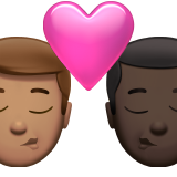 Kys: mand, mand, medium teint og mørk teint for Apple iOS 26.4