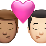 Bisou: Homme, Homme, Peau Légèrement Mate, Peau Claire pour Apple iOS 26.4