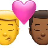 Beijo - Homem: Sem tom de pele, Homem: Tom de pele médio-escuro para Apple iOS 26.4