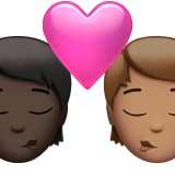 Kus: volwassene, volwassene, donkere huidskleur, getinte huidskleur voor Apple iOS 26.4