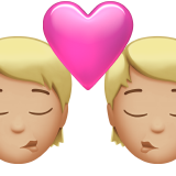 Beijo: Pessoa, Pessoa, Tom de pele médio-claro para Apple iOS 26.4