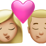 Bisou: Femme, Homme, Peau Moyennement Claire pour Apple iOS 26.4
